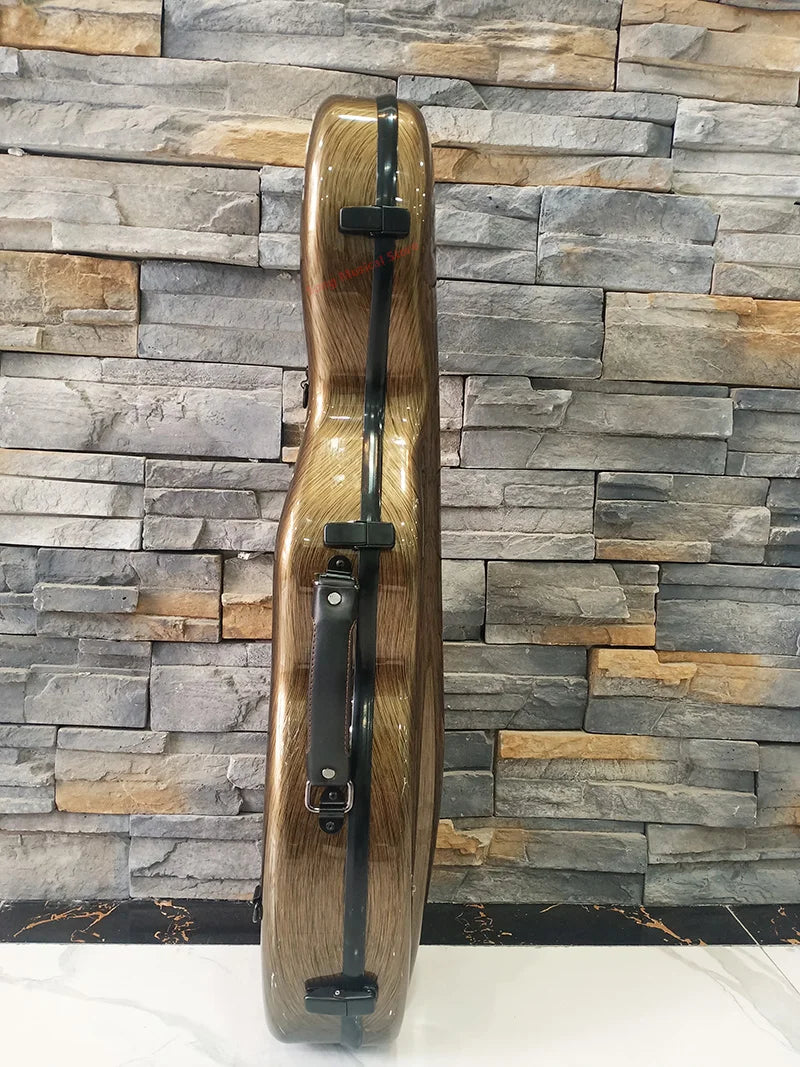 Multicolor Violin Case Carbon fiber 4/4 3/4 1/2 1/4 violin box compression-resistant double shoulder strap