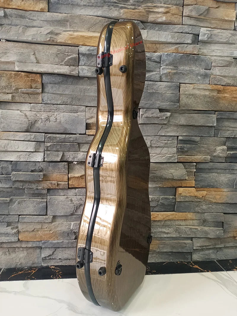 Multicolor Violin Case Carbon fiber 4/4 3/4 1/2 1/4 violin box compression-resistant double shoulder strap