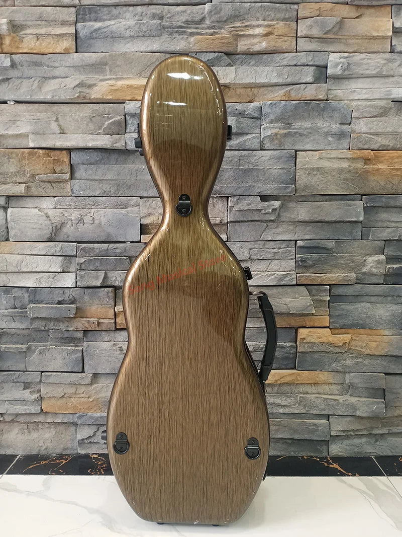 Multicolor Violin Case Carbon fiber 4/4 3/4 1/2 1/4 violin box compression-resistant double shoulder strap