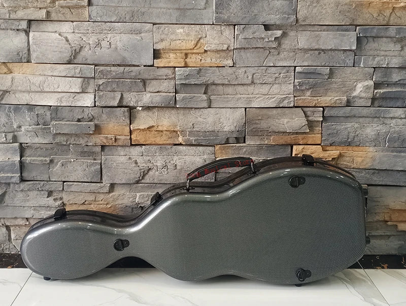 Multicolor Violin Case Carbon fiber 4/4 3/4 1/2 1/4 violin box compression-resistant double shoulder strap