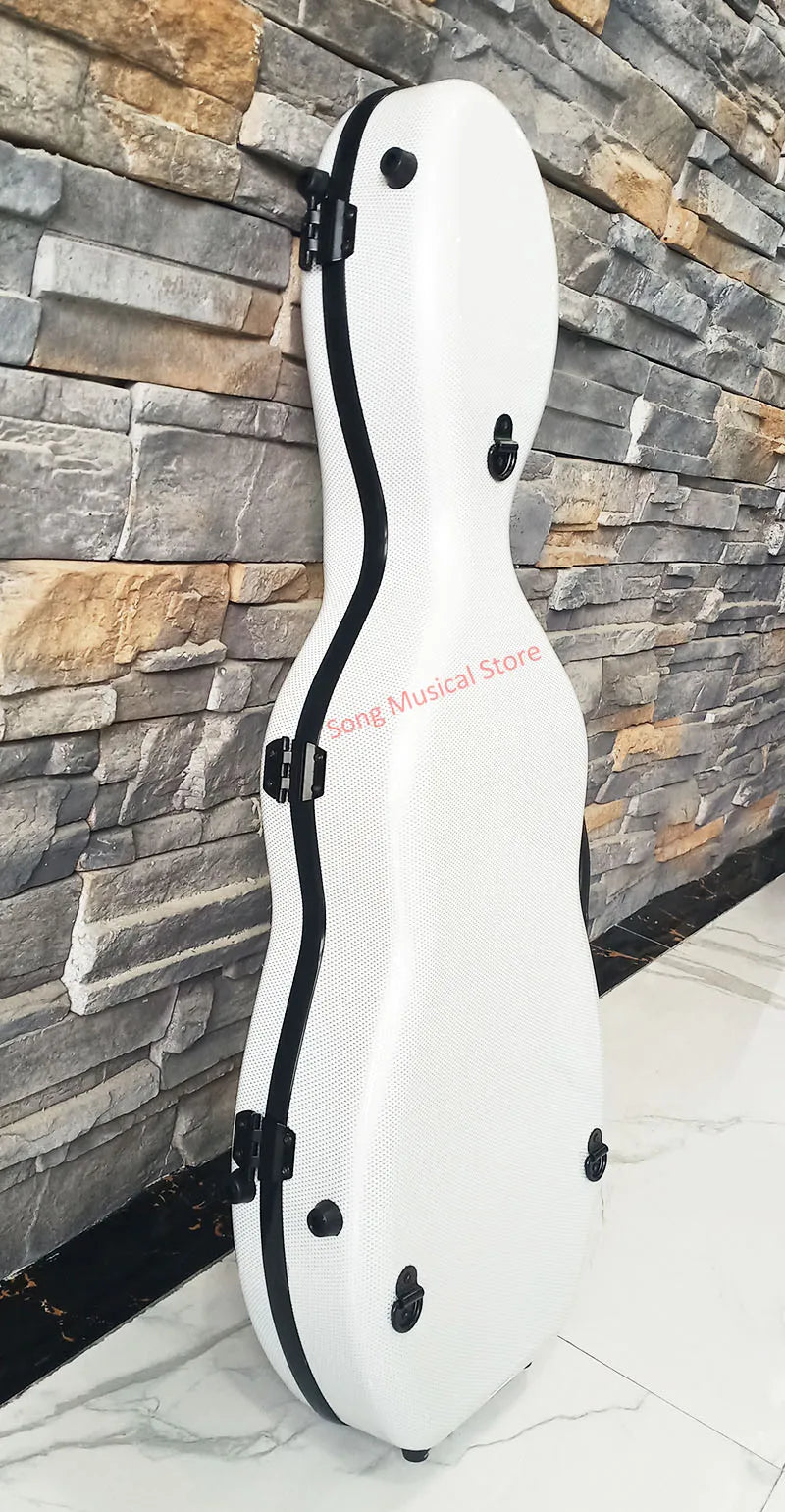 Multicolor Violin Case Carbon fiber 4/4 3/4 1/2 1/4 violin box compression-resistant double shoulder strap