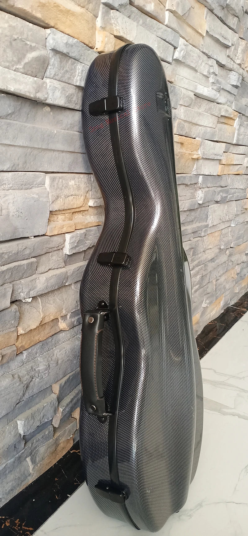 Multicolor Violin Case Carbon fiber 4/4 3/4 1/2 1/4 violin box compression-resistant double shoulder strap