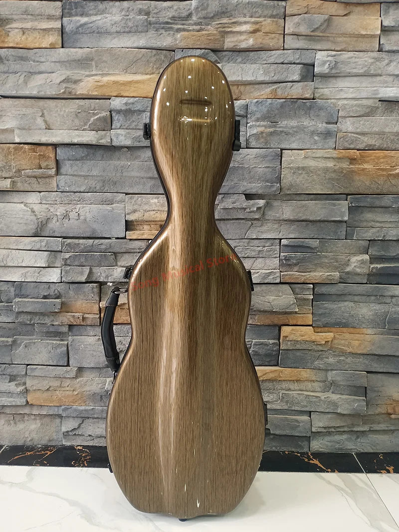 Multicolor Violin Case Carbon fiber 4/4 3/4 1/2 1/4 violin box compression-resistant double shoulder strap