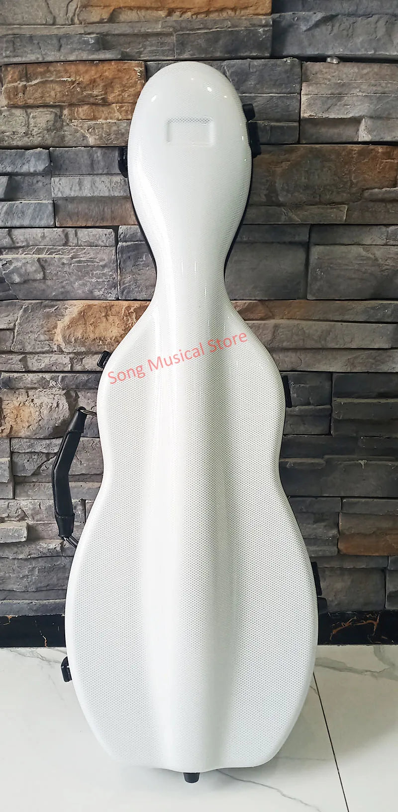 Multicolor Violin Case Carbon fiber 4/4 3/4 1/2 1/4 violin box compression-resistant double shoulder strap