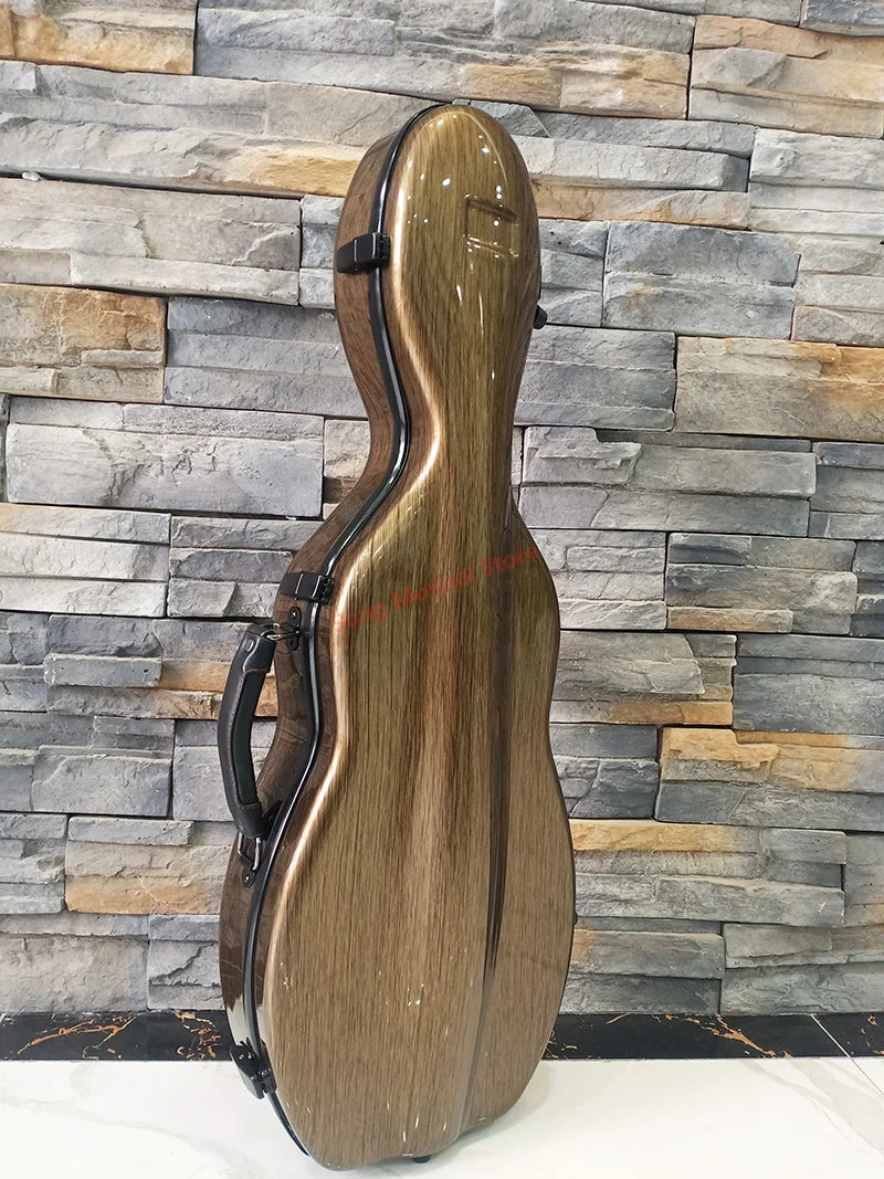 Multicolor Violin Case Carbon fiber 4/4 3/4 1/2 1/4 violin box compression-resistant double shoulder strap