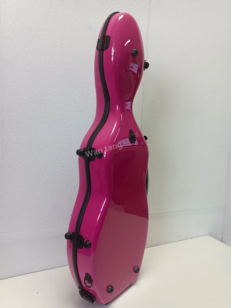 Multicolor Violin Case Carbon fiber 4/4 3/4 1/2 1/4 violin box compression-resistant double shoulder strap