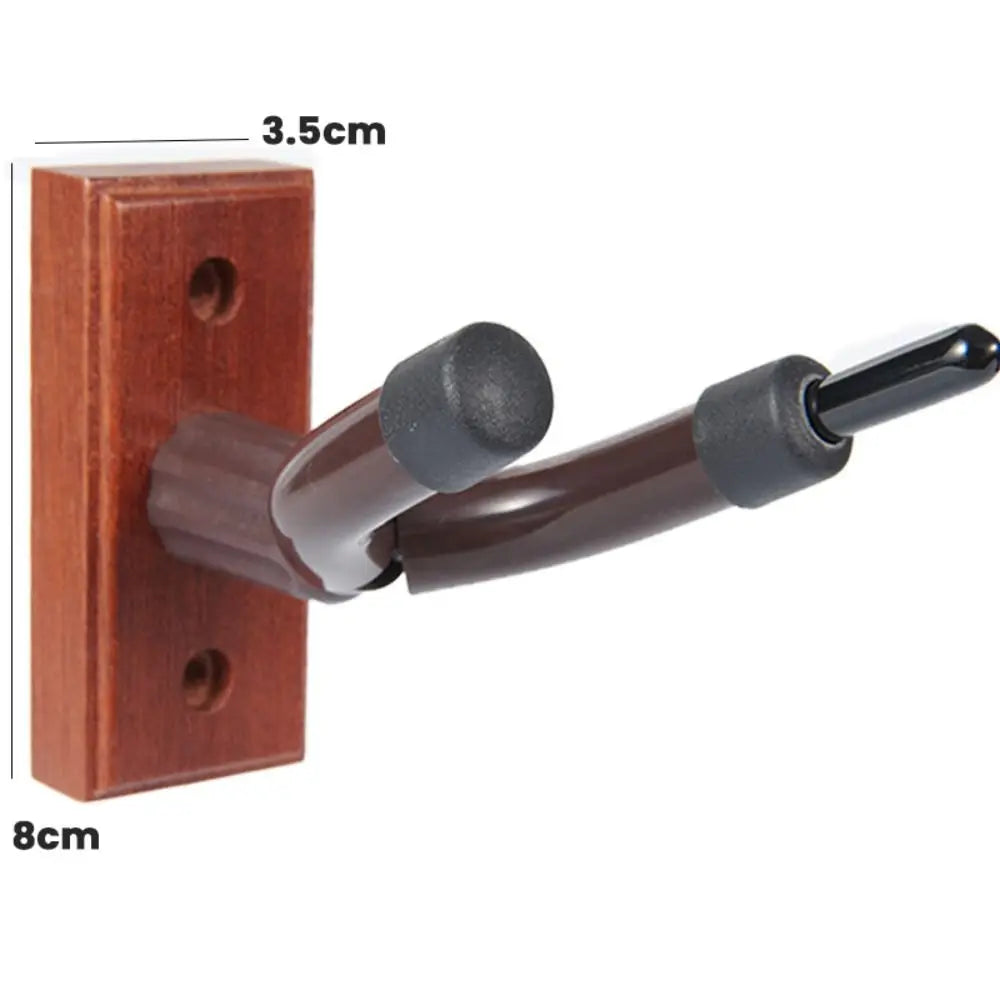 High Quality Wood Base Violin Hanger Hook Wall Mount with Bow Hook Violin/Viola Stand Non-slip Violin Hanger Violin/Viola