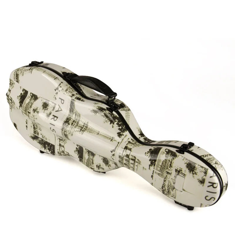 Multicolor Violin Case Carbon fiber 4/4 3/4 1/2 1/4 violin box compression-resistant double shoulder strap