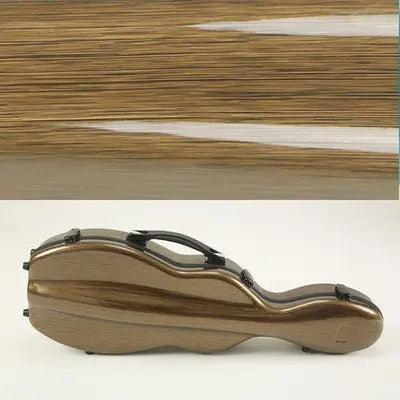 Multicolor Violin Case Carbon fiber 4/4 3/4 1/2 1/4 violin box compression-resistant double shoulder strap