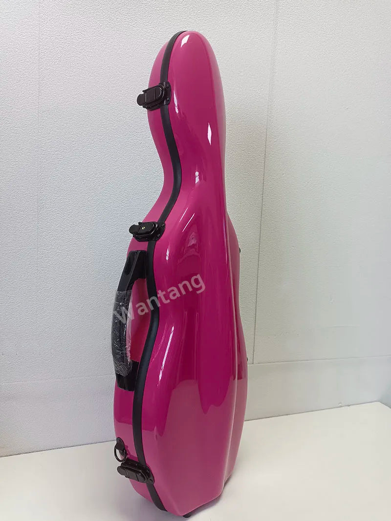 Multicolor Violin Case Carbon fiber 4/4 3/4 1/2 1/4 violin box compression-resistant double shoulder strap