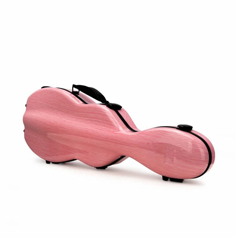 Multicolor Violin Case Carbon fiber 4/4 3/4 1/2 1/4 violin box compression-resistant double shoulder strap