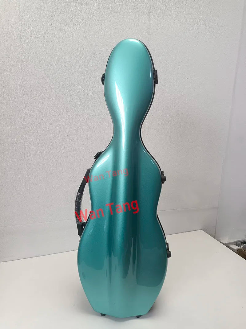 Multicolor Violin Case Carbon fiber 4/4 3/4 1/2 1/4 violin box compression-resistant double shoulder strap