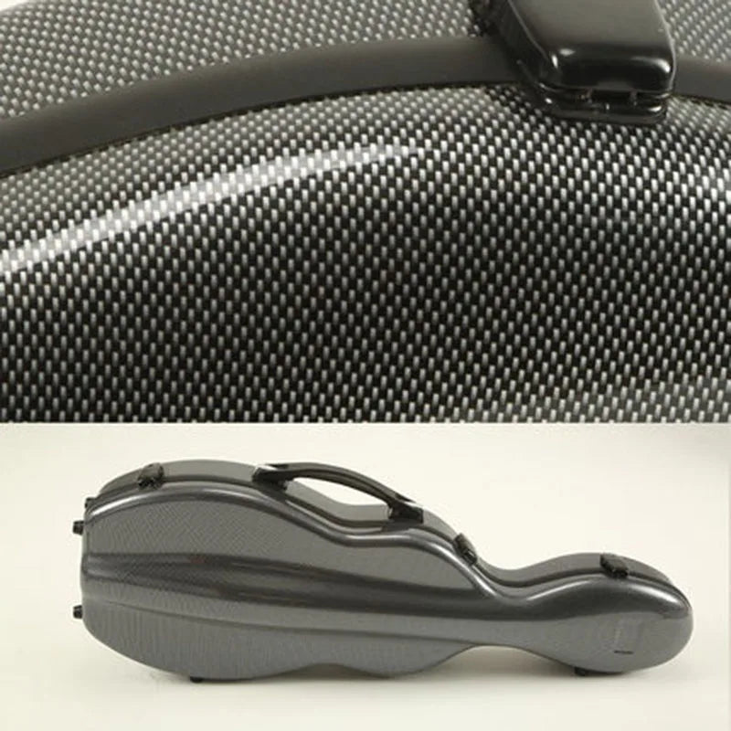 Multicolor Violin Case Carbon fiber 4/4 3/4 1/2 1/4 violin box compression-resistant double shoulder strap